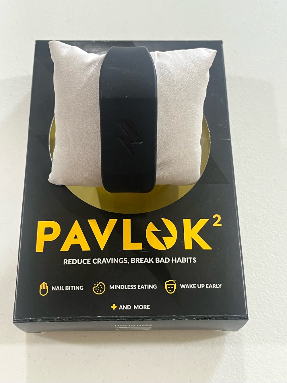 Pavlok Shock Clock 2. Silent Alarm Clock. Ideal for Heavy Sleepers
